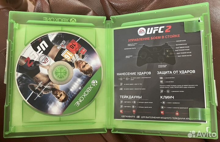 Игра xbox ONE UFC 2 Оригинал