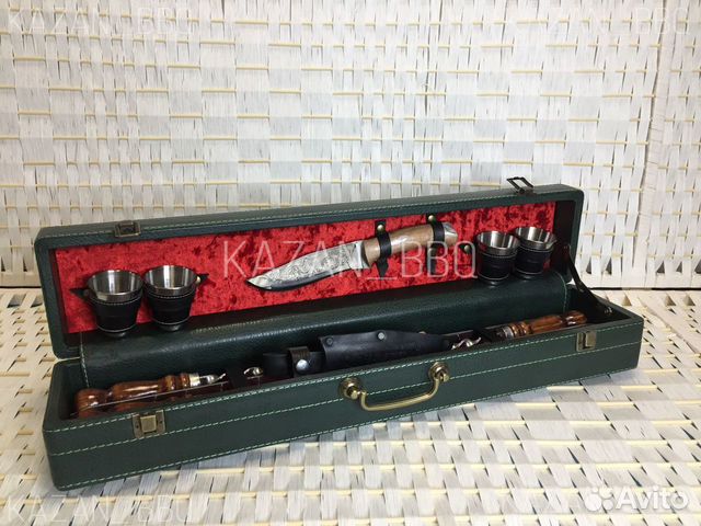 Шампуры в кейсе на подарок