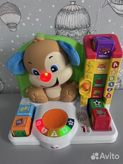 Ученый щенок Fisher Price Умная панель