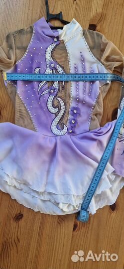 Платье для фигурного катания на рост 116