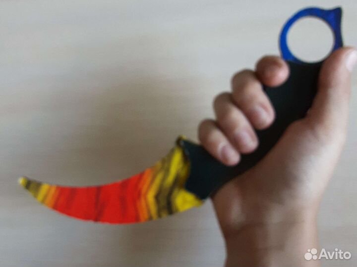 Деревянный нож керамбит