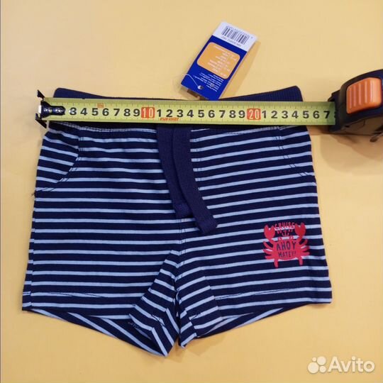 Новые шорты 74-80