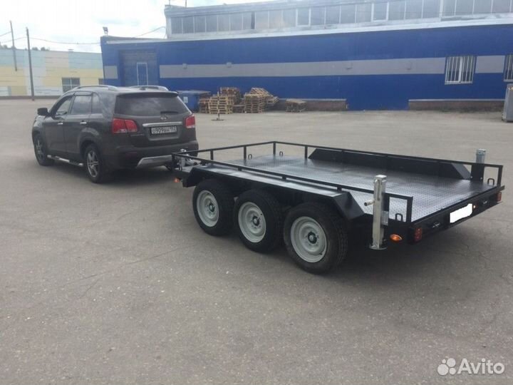 Прицеп платформа для погрузчика