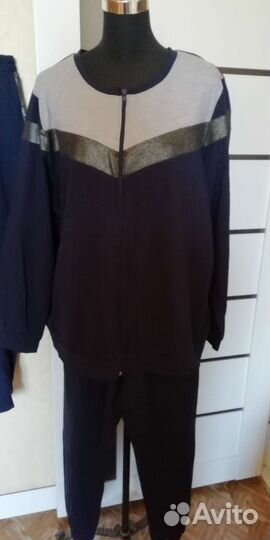 Спортивный прогулочный костюм 58-62 64 р