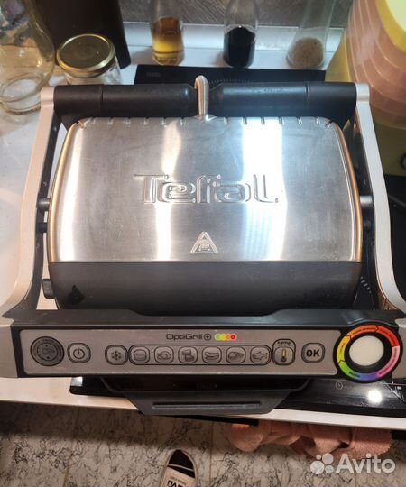 Гриль tefal optigrill + тефаль оптигриль