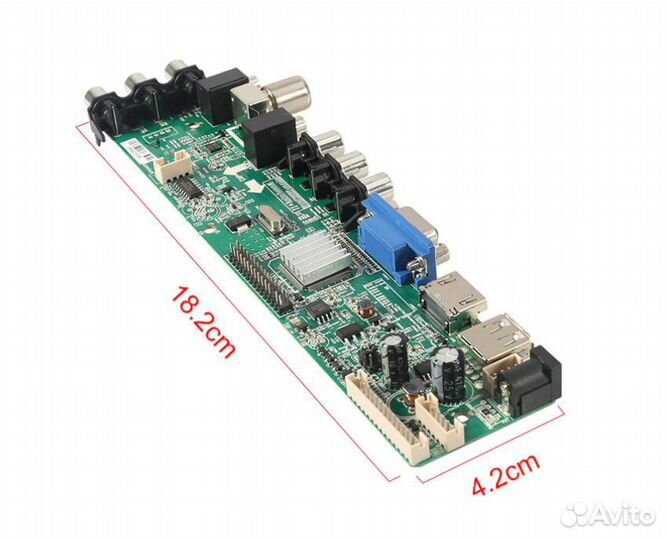 Скалер 3663 Новый цифровой DVB-C DVB-T/T2