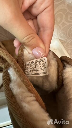 Зимние ботинки угги UGG