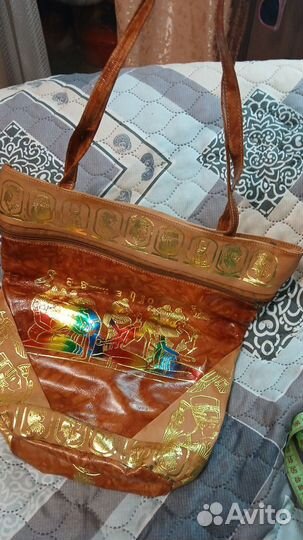 Сумка натуральная кожа Египет