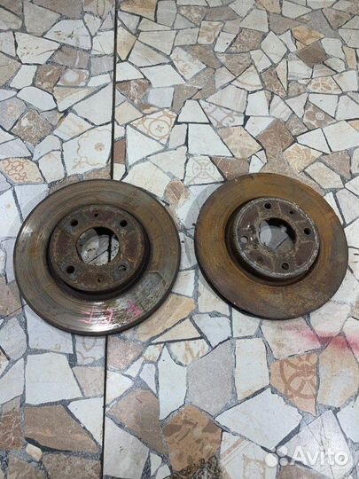 Диски тормозные передние Hyundai Sonata New 2.0