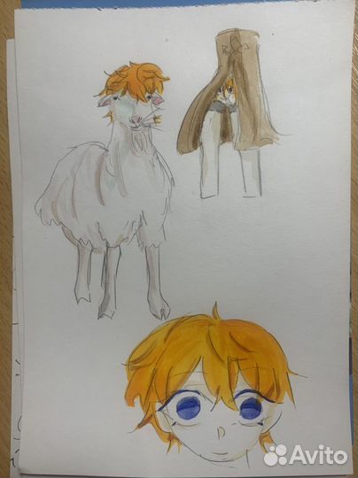 Рисую козлов В виде любимых персонажей