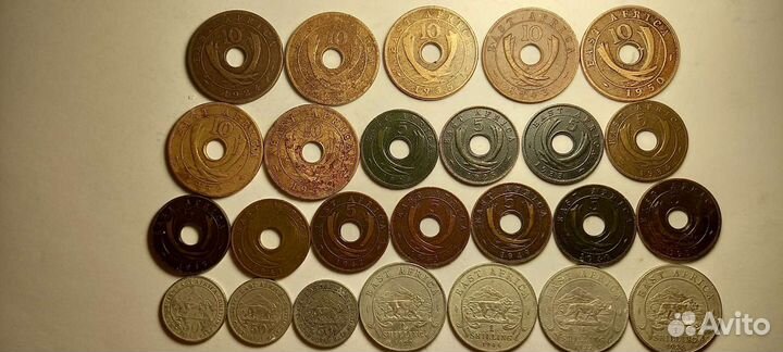 Бельгийское Конго,Британские и др.колонии