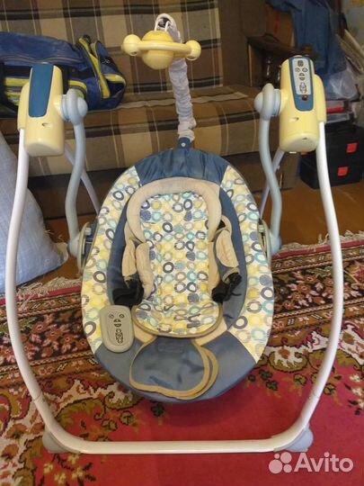 Детские электронные качели