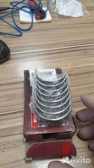 Вкладыши шатунные 0,25 K4M, K4J