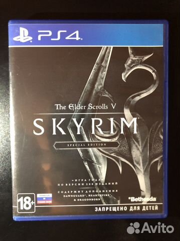 Диск The Elder Scrolls 5 Skyrim с дополнениями Ps4 купить в Москве ...