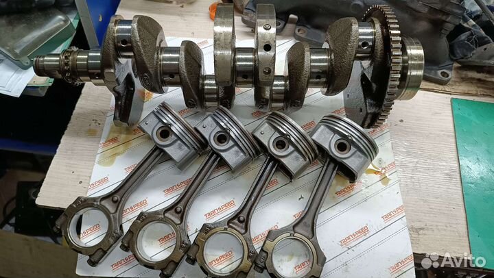 Поршень с шатуном Kia/Hyundai 1.6 Оригинал