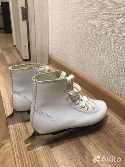 Коньки детские с двумя лезвиями 28 размер