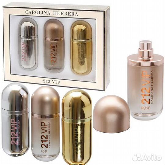 Набор парфюма Carolina Herrera 3x30 ml