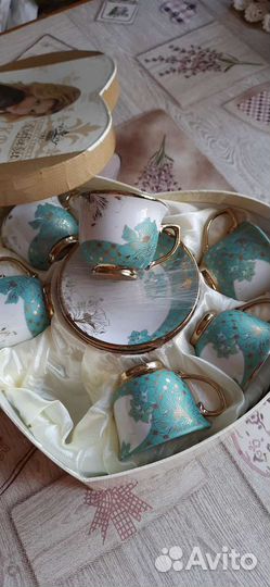 Кофейный сервиз новый