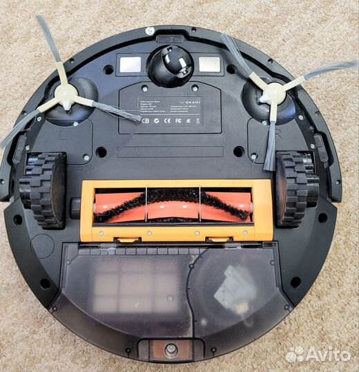 Робот пылесос моющий okami U80 со станцией
