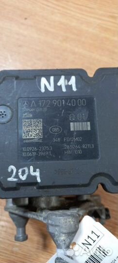 Блок управления ABS ESP Mercedes-Benz C-Class W204