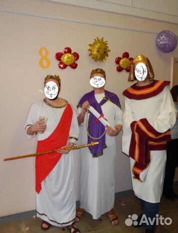 Костюм карнавальный римлянин и египтянин