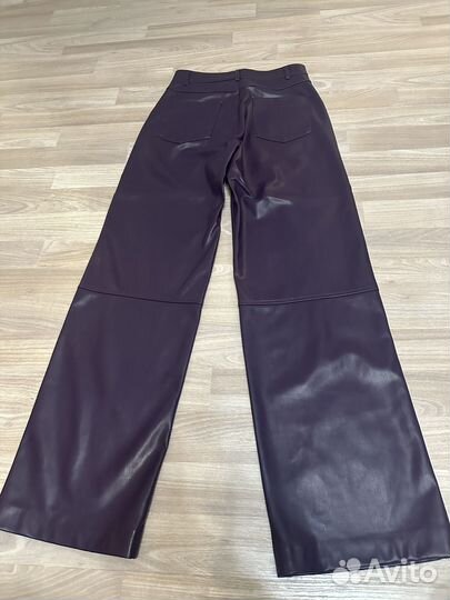 Брюки кожаные (эко кожа)