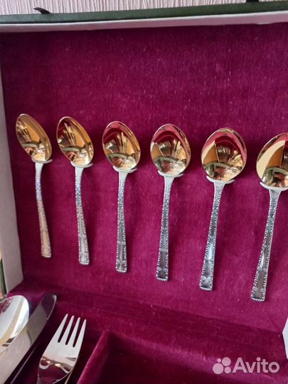 Набор столовых приборов мельхиор СССР