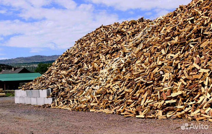 Дрова наколотые