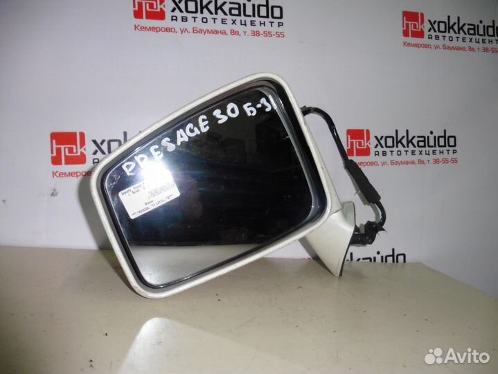 Зеркало, Nissan Presage, U30, L, белый