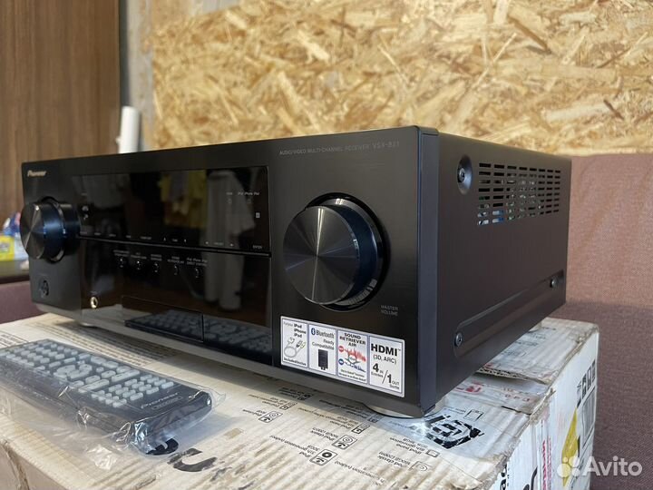 Ресивер pioneer vsx-821(новый,bluetooth,usb,hdmi)