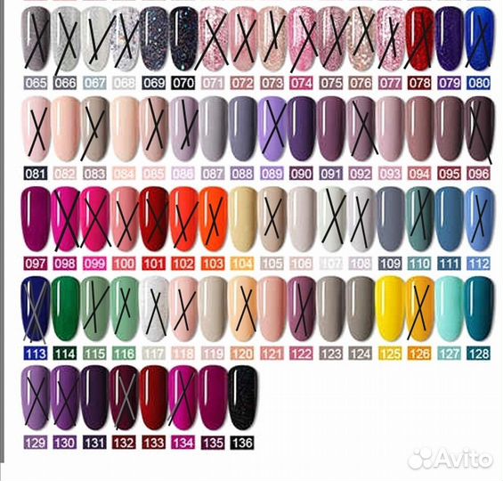 Гель лаки новые