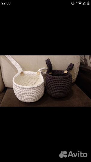 Корзинка на кроватку