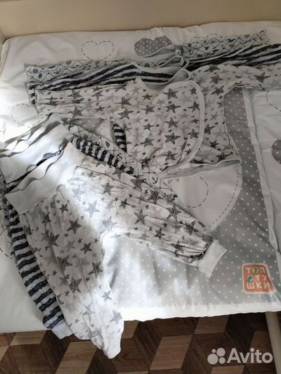 Детские вещи пакетом 62 74