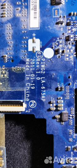 Lenovo G570 (piwg2 LA-675AP rev: 1.0)