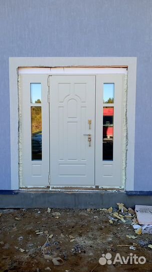Дверь входная с терморазрывом и окном