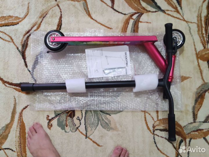 Трюковой самокат новый