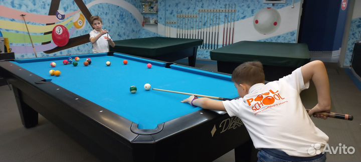 Американский пул. Пробный урок для детей