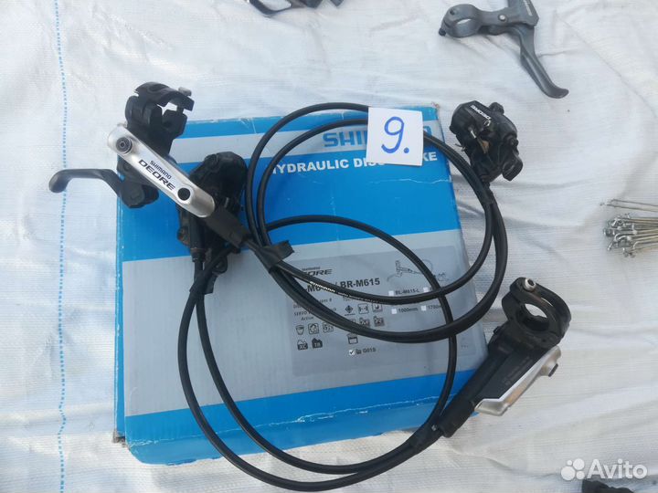 Запчасти на велосипед мтб велокомпоненты shimano