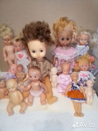 Куклы пупсы СССР и ГДР
