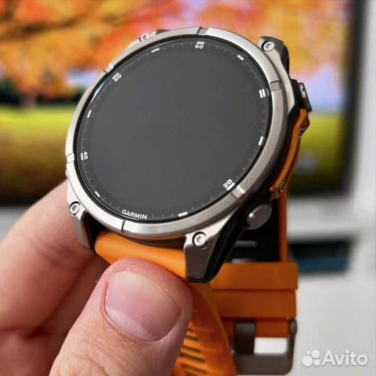 Часы Garmin Fenix 8 (47mm) Amoled оранжевый