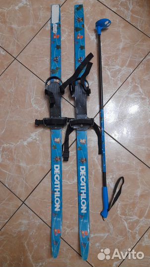Беговые детские лыжи 110 decathlon