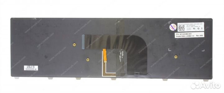 Клавиатура Dell 15-7000 с подсветкой, гравированна