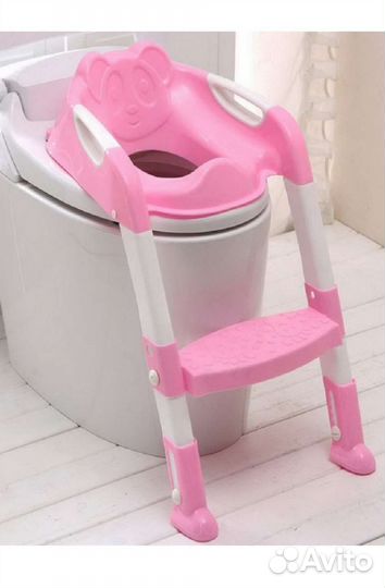 Детская накладка на унитаз с лестницей