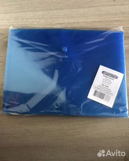 Папка конверт с кнопкой