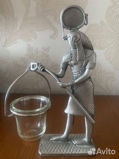 Египетский подсвечник из тяжелого металла