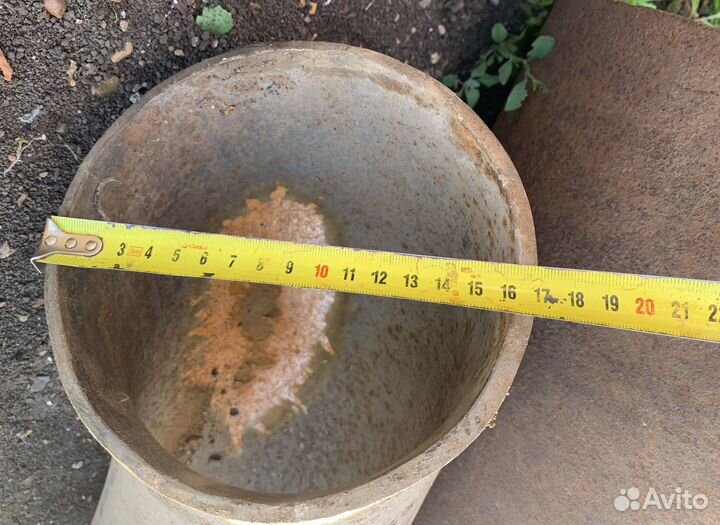 Труба металлическая новая 120 на 53 см