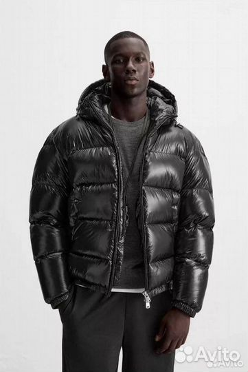 Пуховик Zara x Moncler puffer jacket