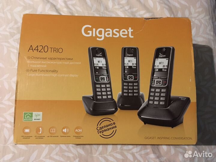 Радиотелефон Gigaset A420 trio