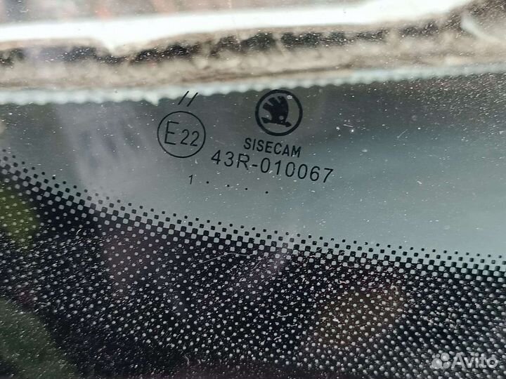 Skoda Kodiaq Karoq Tiguan 2 стекло