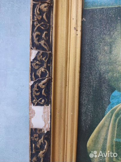 Репродукция на ткани Мадонна Литта Леонардо